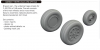 Eduard 6481063 F-5E/F/N Wheels for AFV Club 1/48